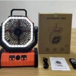 Rechargeable fan and Light