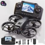 4K Dual Camera Drone – Optical Flow, Display Remote
