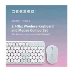 GEEZEER Honey S White & Green Wireless Keyboard & Mouse Combo - Image 2